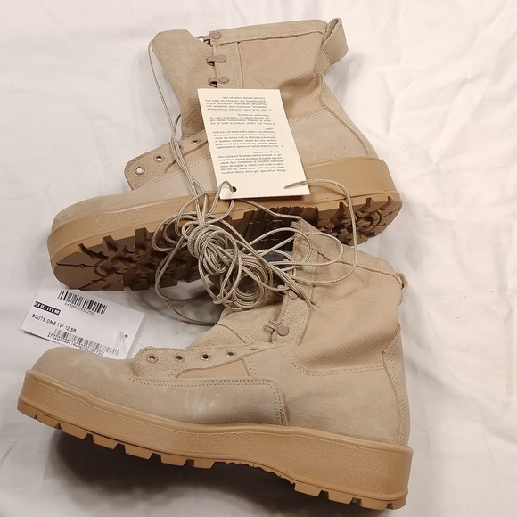 NWT Army Mens Temperate Weather Combat Boots Size 12.5 Regular - Picture 9 of 13